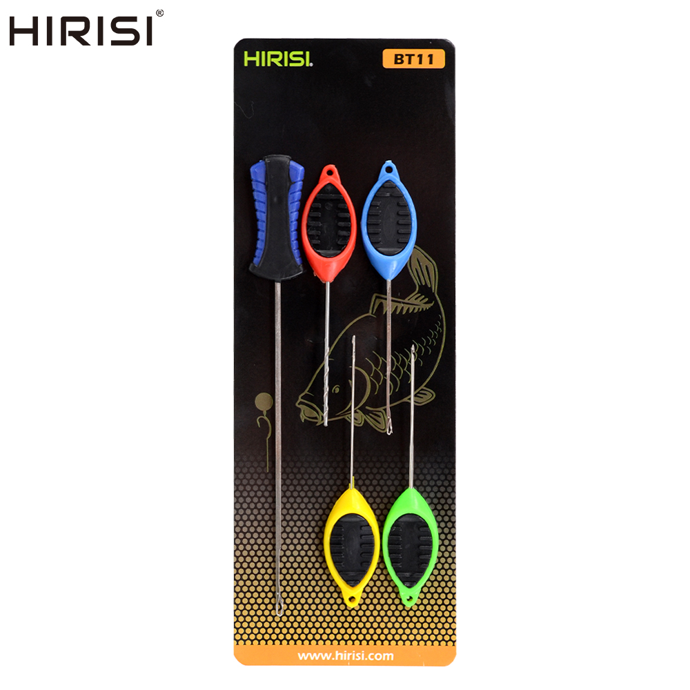 Fishing Hook Stainless Steel - Hirisi Karpfenangel-Ködernadel-Set, Pop-Up-Boilie-Rig-Nadel, Karpfenhaken-Verbindungsnadel, Angelzubehör BT11