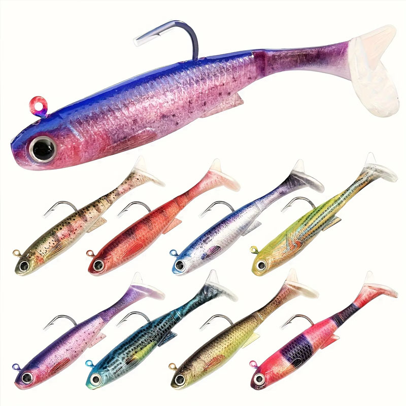 Fishing Hook Weedless - Vorrangiger Wolfsbarschköder | 3er-Pack unkrautfreie Haken
