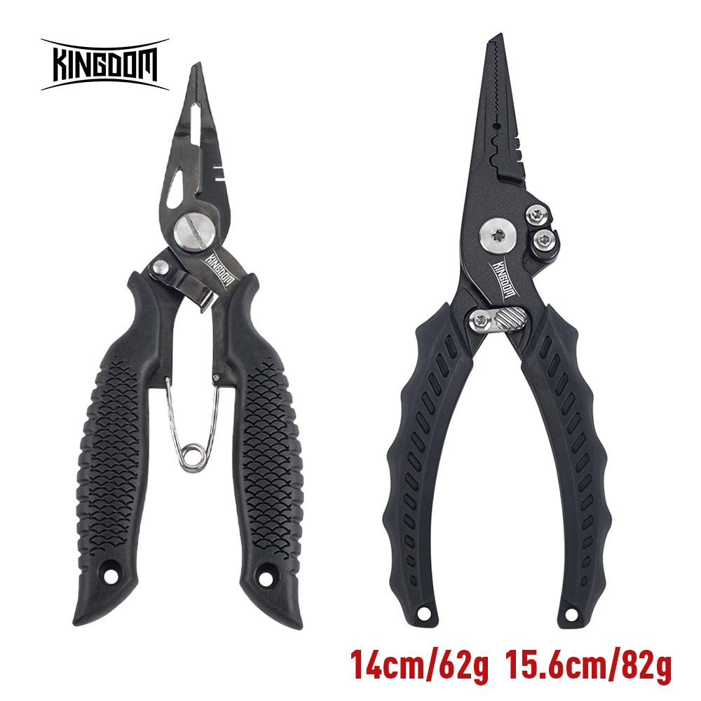 Fishing Hook Remover - Kingdom Angelzange, multifunktionaler Split-Ring, Drahtschneider, Haken,