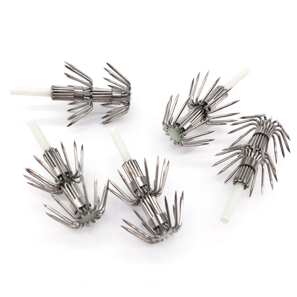 Fishing Hook Assortment - 5 Stück Edelstahl Doppels ch ichten