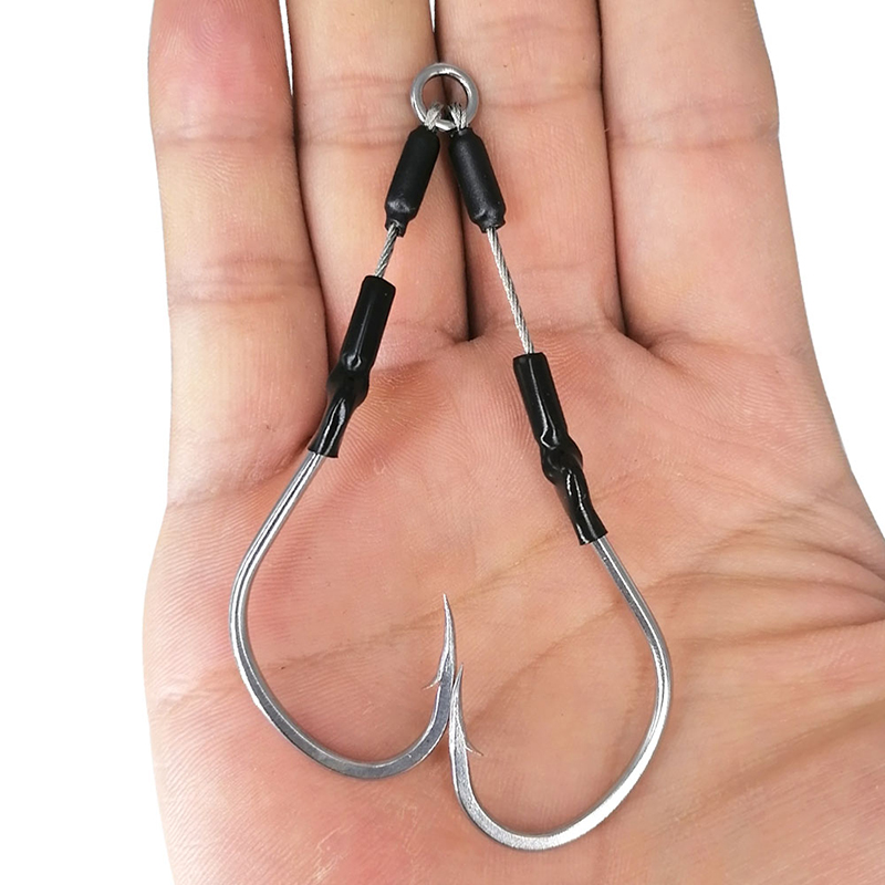 Fishing Hook Assortment - 2 paare/beutel Langsam Schnelle Jigging Haken