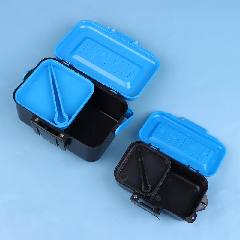 Fishing Hook Box - Tragbare Angelköderbox für lebende Köder, Haken