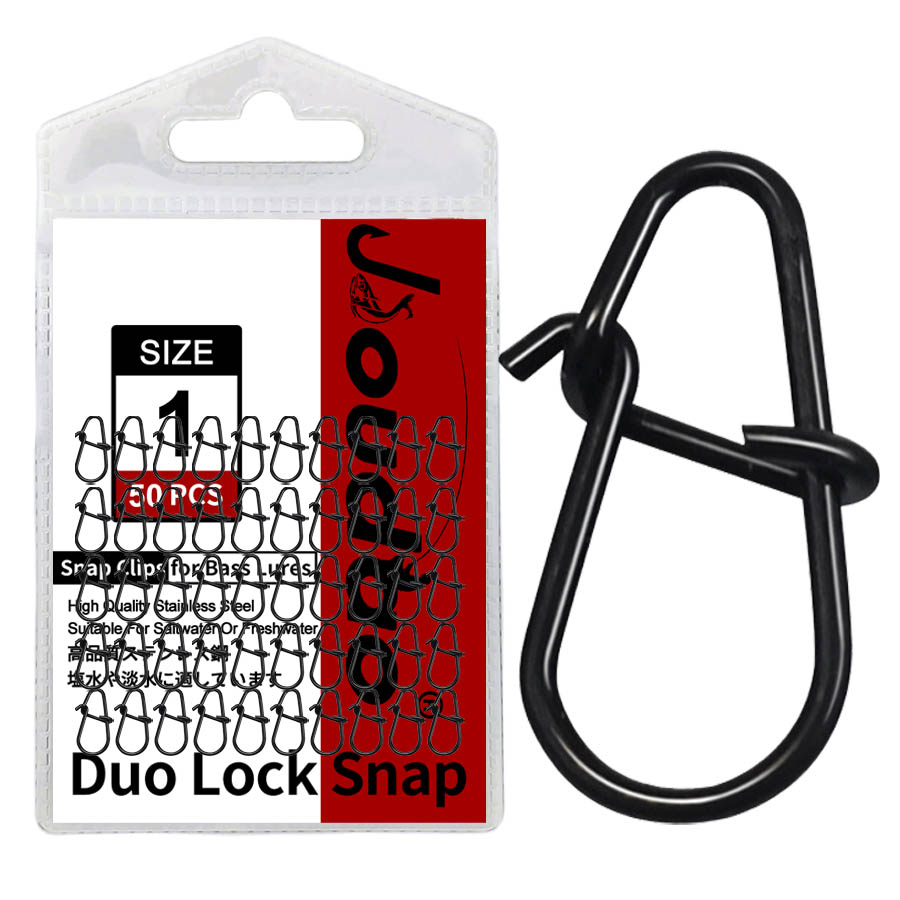 Fishing Hook Stainless Steel - 50 Stück Crankbait Snaps Edelstahl Duo