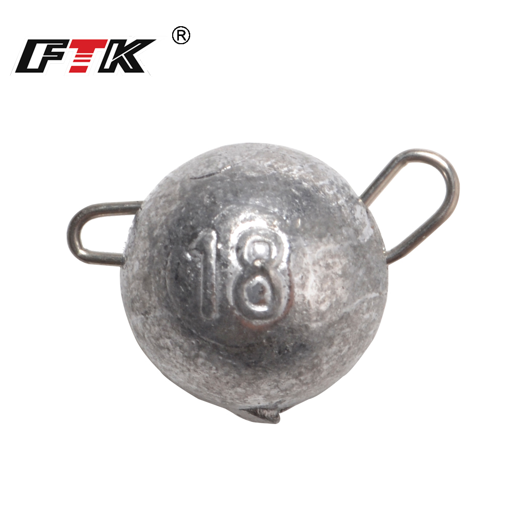 Fishing Hook Jig - FTK 5 Stück Supercontinent Sinker Fishing