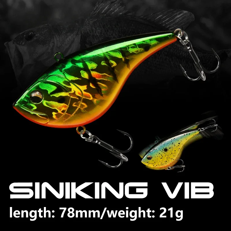 Fishing Hook Treble - 21g/78mm VIB Angeln Köder Künstliche Harte
