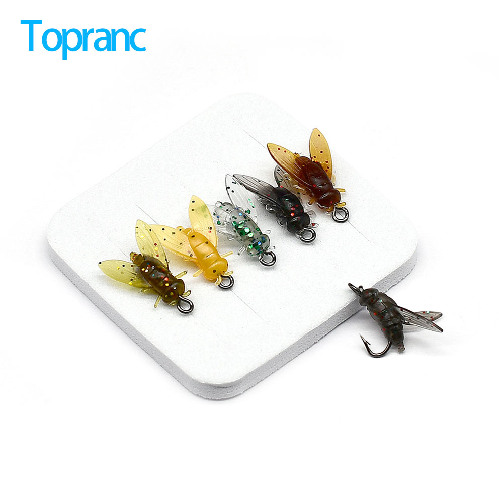 Fishing Hook Assortment - 10 Stück Künstliche Bionische Fliegen-Insekten-Angelköder mit