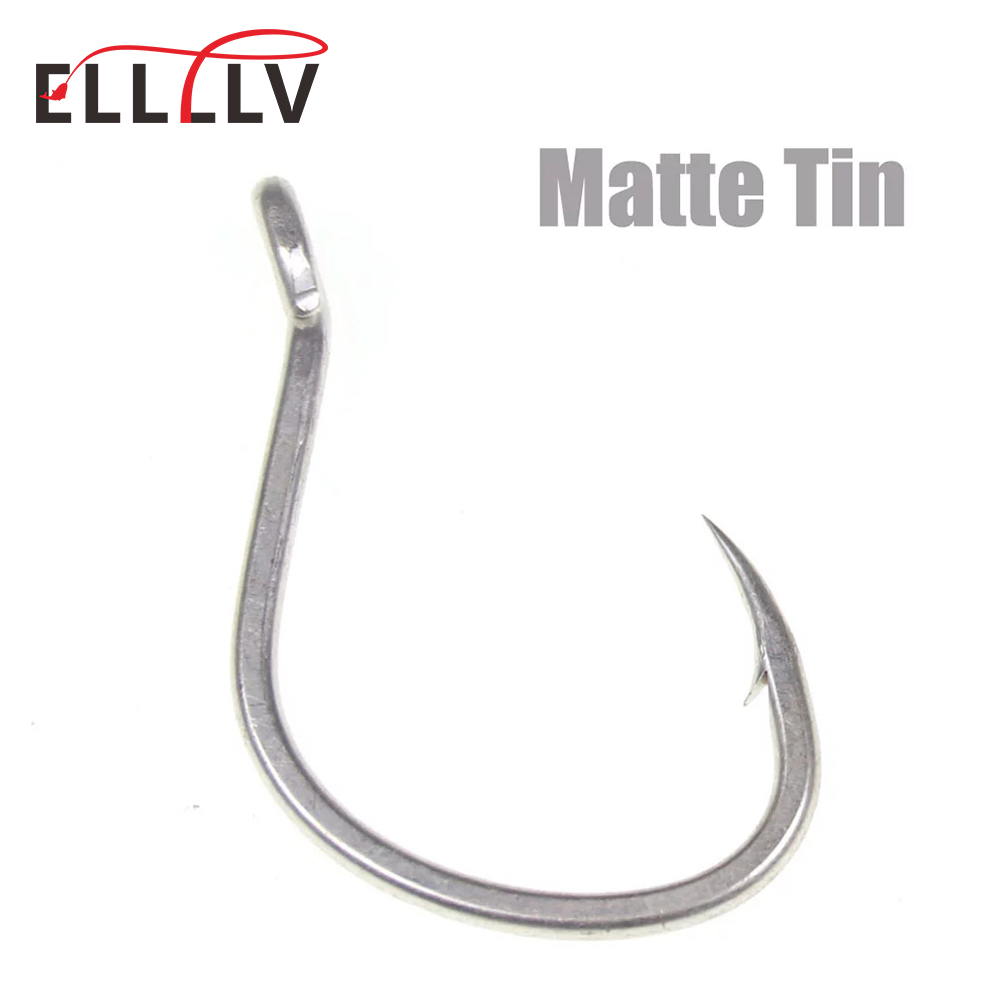 10 stücke Matte Zinn Anti-rost – Fishing Hook Barbless Bewertung und Preis