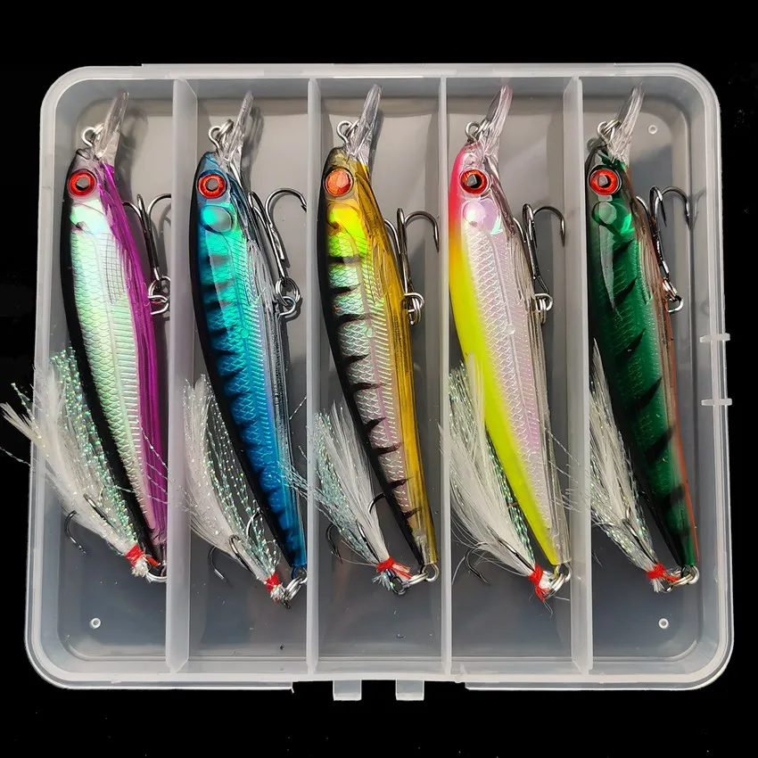 Laser 3D Eyes Bionic Minnow An – Fishing Hook Treble Bewertung und Preis