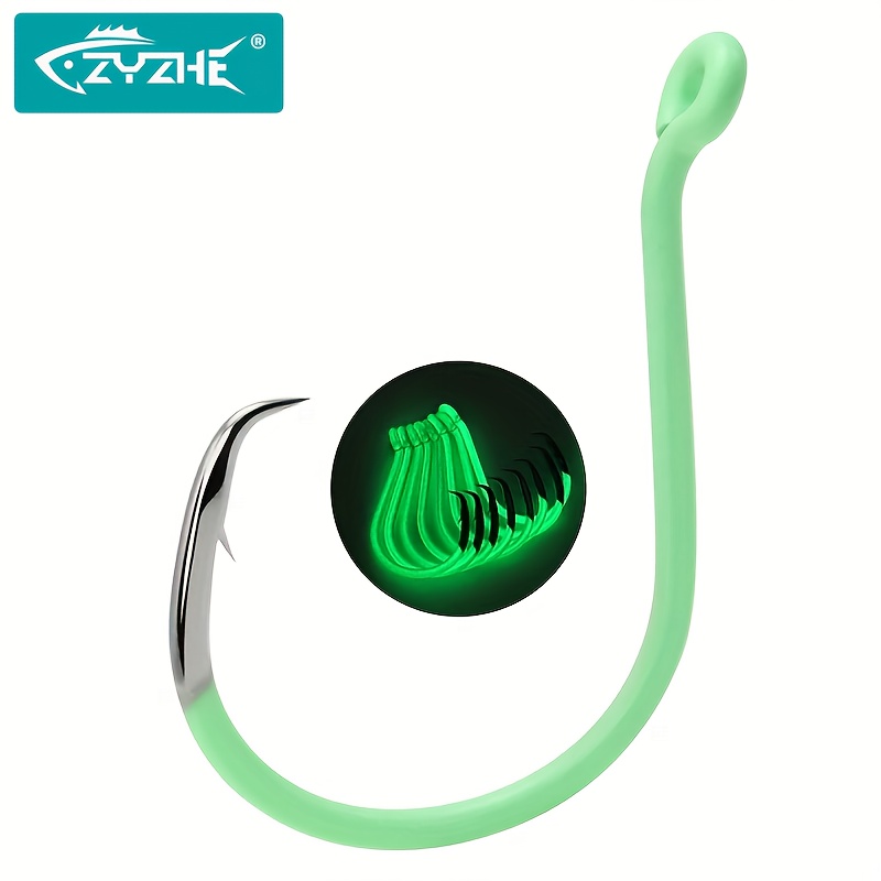ZYZHE 10 Stück/Box Leuchtende  – Fishing Hook Circle Bewertung und Preis