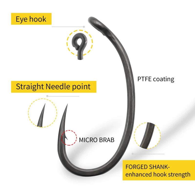 10 stücke Karpfen Angeln Haken – Fishing Hook Barbless Bewertung und Preis