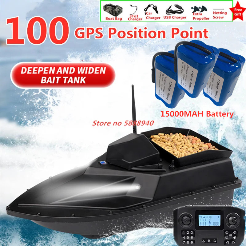 Aktualisiertes 100GPS-Position – Fishing Hook Size Bewertung und Preis