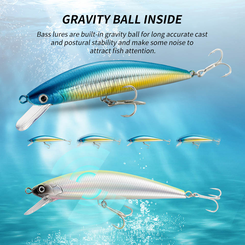 Angelköder Sinking Minnow 13 c – Fishing Hook Treble Bewertung und Preis