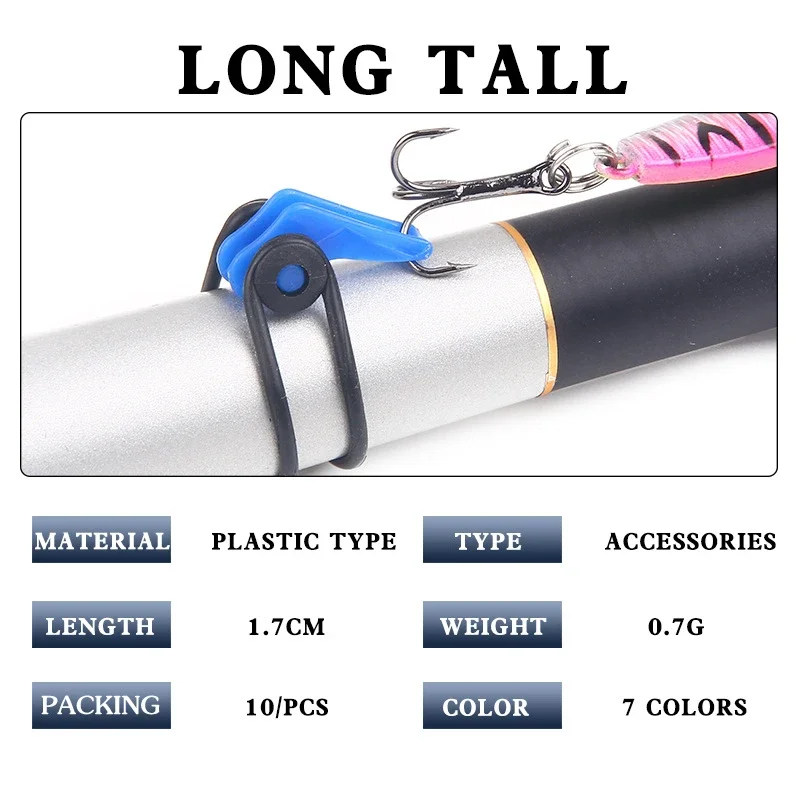 10 teile/los Kunststoff Angelh – Fishing Hook Jig Bewertung und Preis
