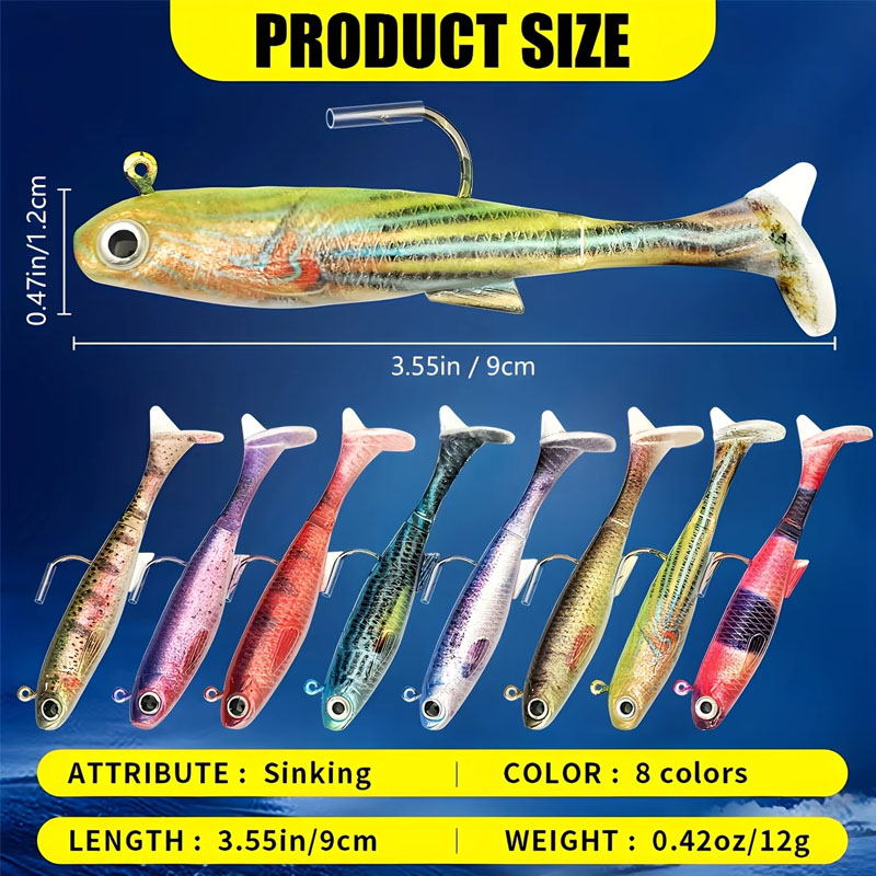 Vorrangiger Wolfsbarschköder | – Fishing Hook Weedless Bewertung und Preis