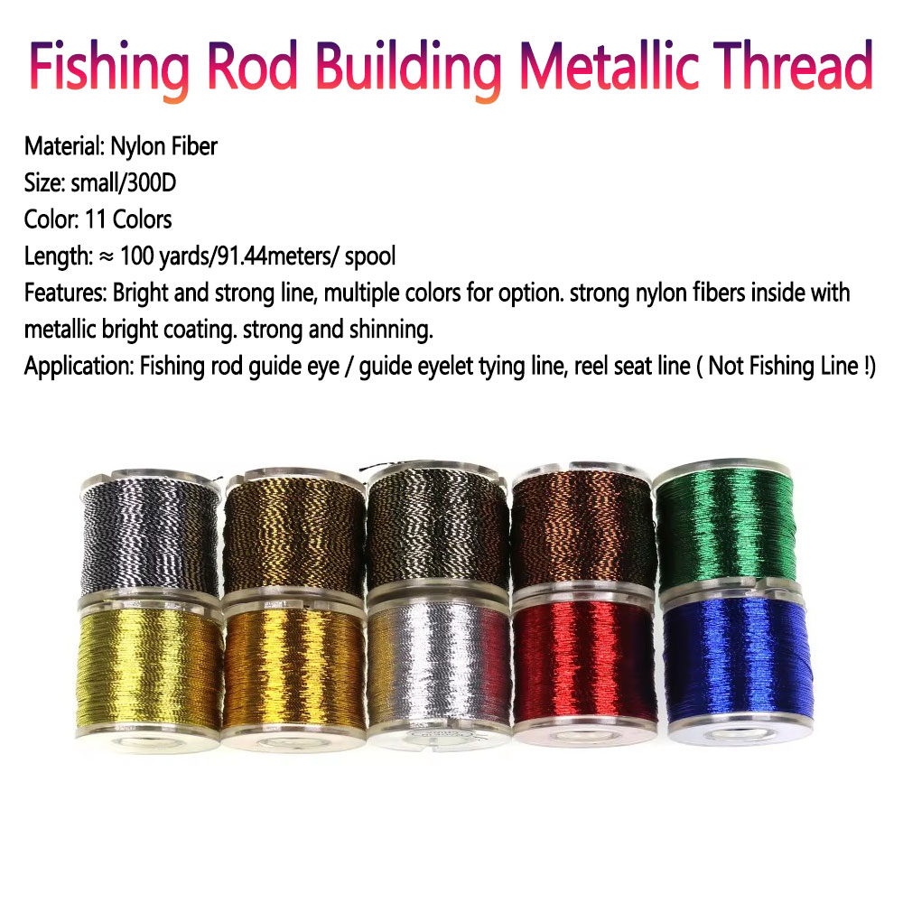 100 Yards/Spule Metallfaden zu – Fishing Hook Jig Bewertung und Preis