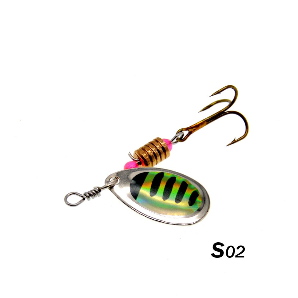 Angelköder Spinner Rotationslö – Fishing Hook Treble Bewertung und Preis