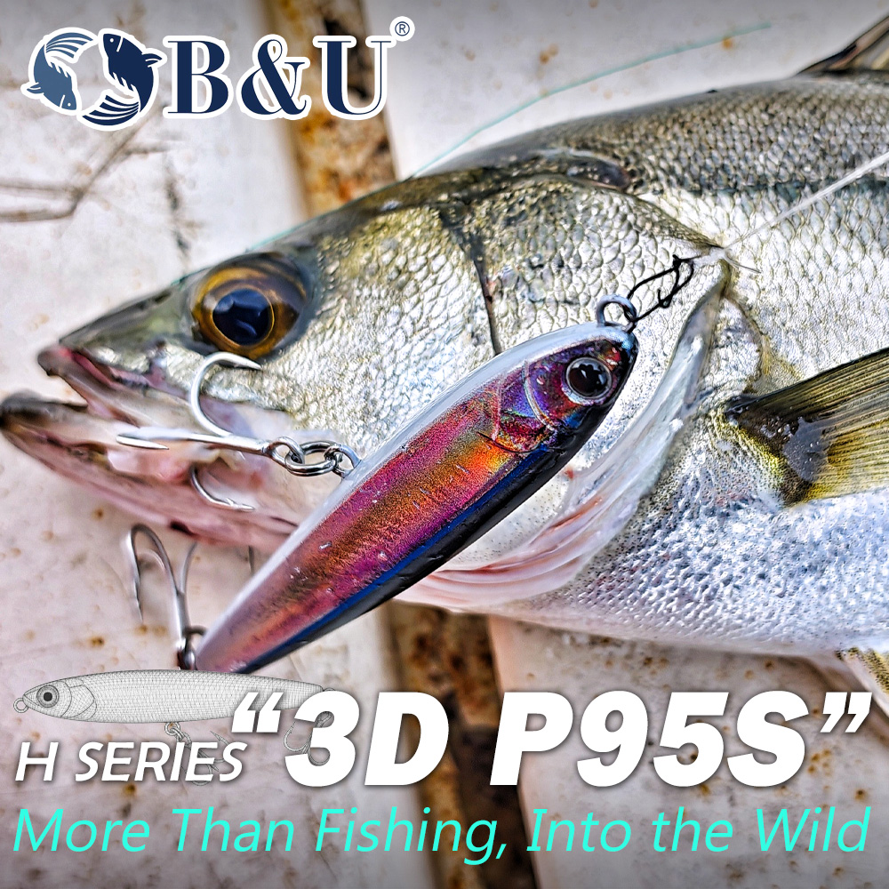 B&U Sinking Pencil Angelköder  – Fishing Hook Treble Bewertung und Preis