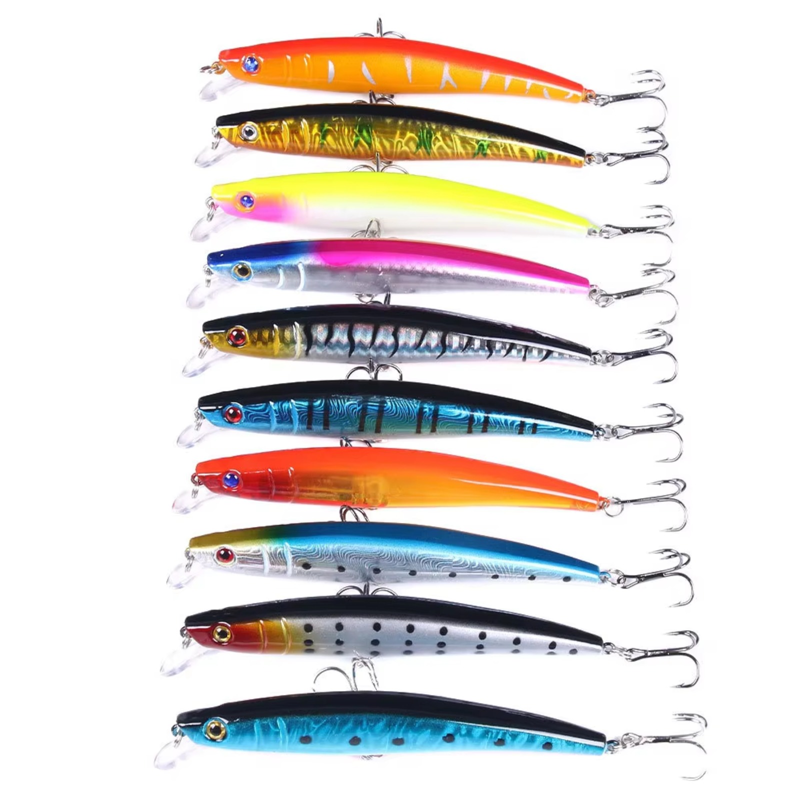 Minnow-Angelköder 110mm 13g Ha – Fishing Hook Treble Bewertung und Preis