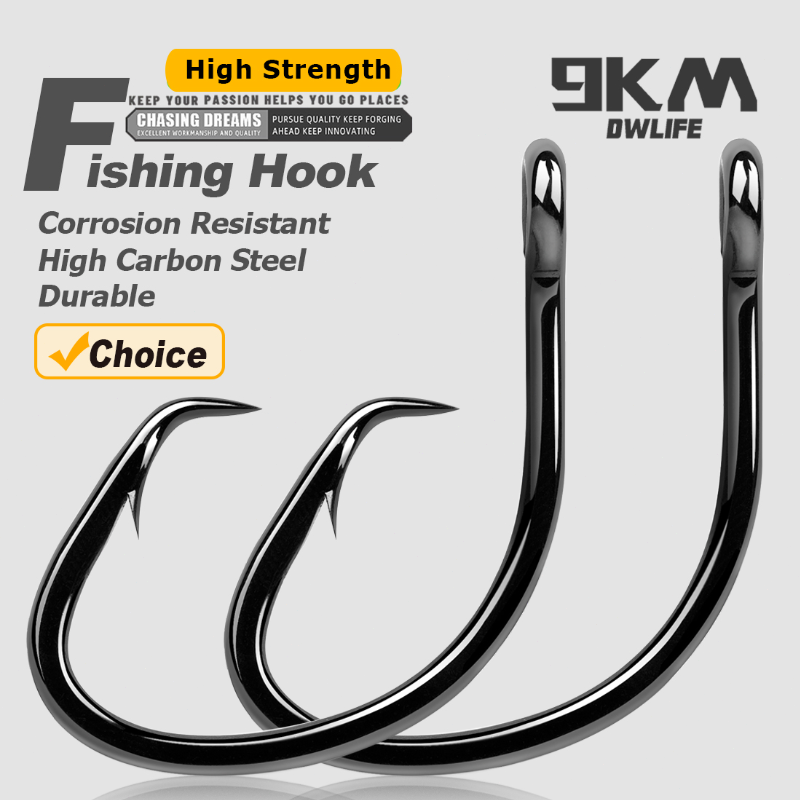 9 km Kreishaken, 25–50 Stück,  – Fishing Hook Circle Bewertung und Preis