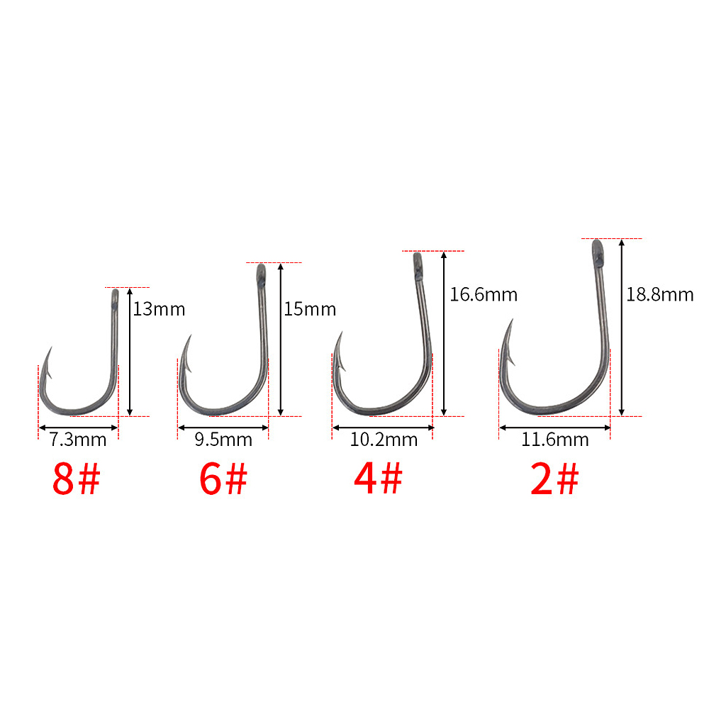 ABST 50 Stück Angelhaken mit W – Fishing Hook Bewertung und Preis