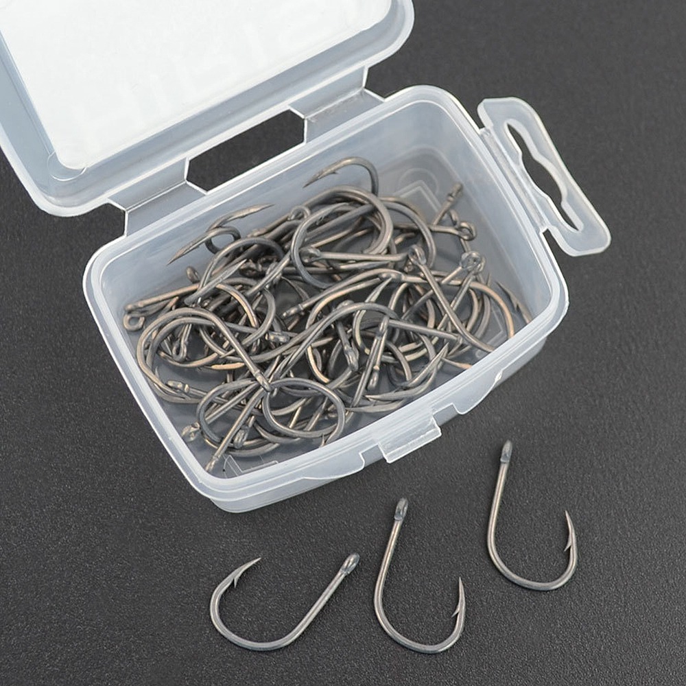 ABST 50 Stück Angelhaken mit W – Fishing Hook Bewertung und Preis