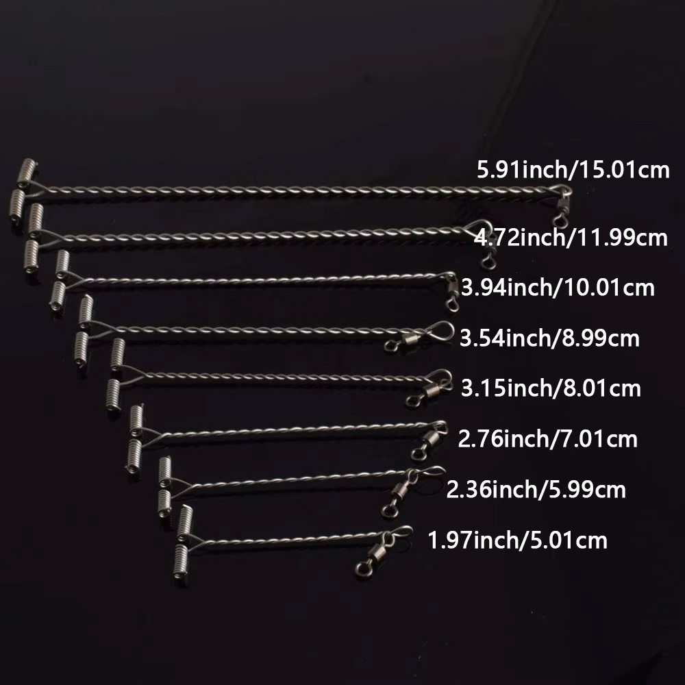 100 Stück Ausgleichshaken, Tra – Fishing Hook Stainless Steel Bewertung und Preis