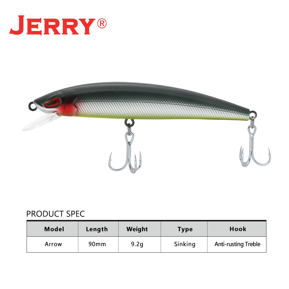 Jerry Pfeil Sinking Casting Tr – Fishing Hook Treble Bewertung und Preis