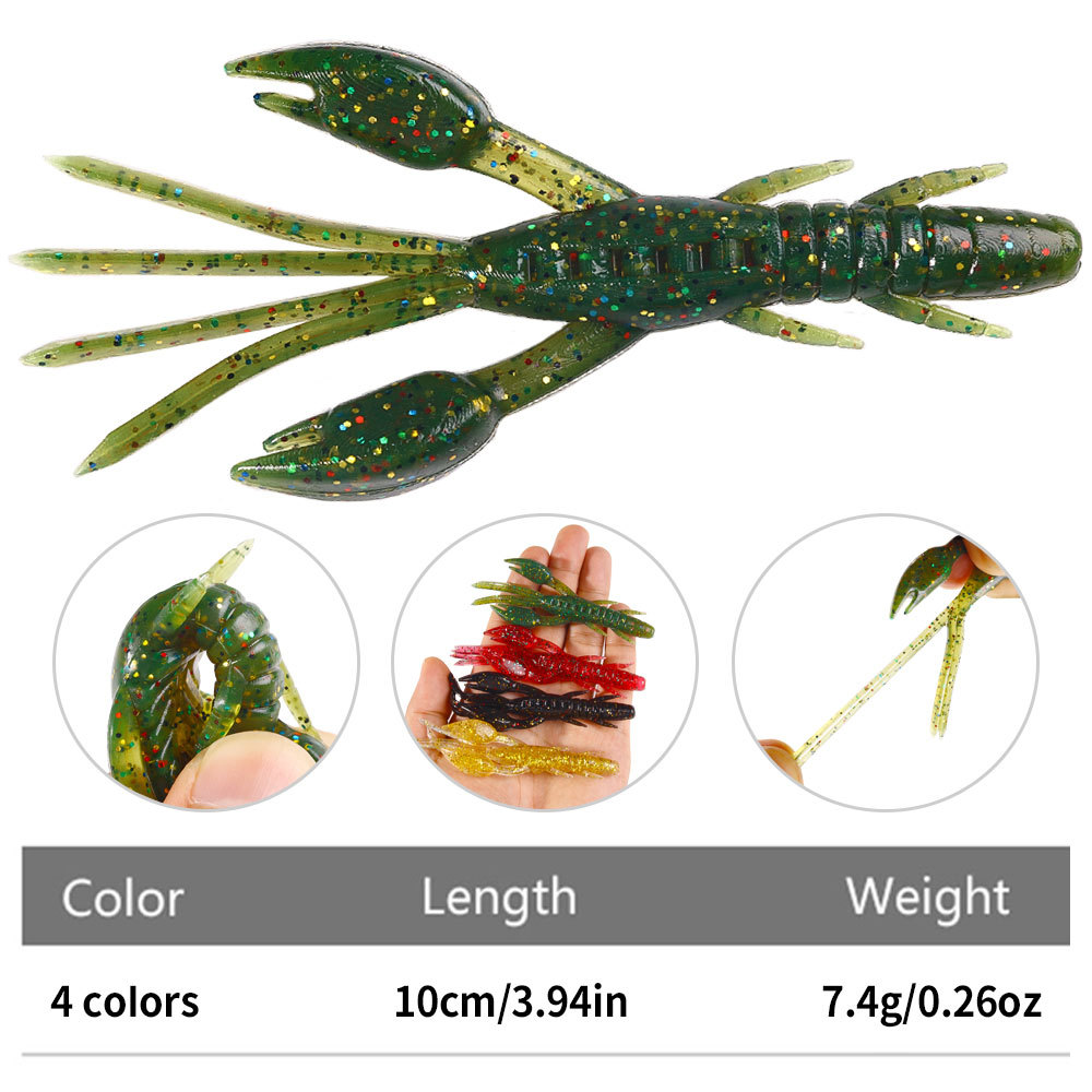 Schwimmender Weicher Wurm-Fros – Fishing Hook Weedless Bewertung und Preis