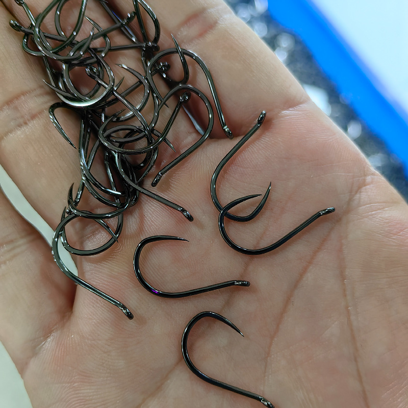 100 Stück #1-#10 Süßwasser Ang – Fishing Hook Circle Bewertung und Preis