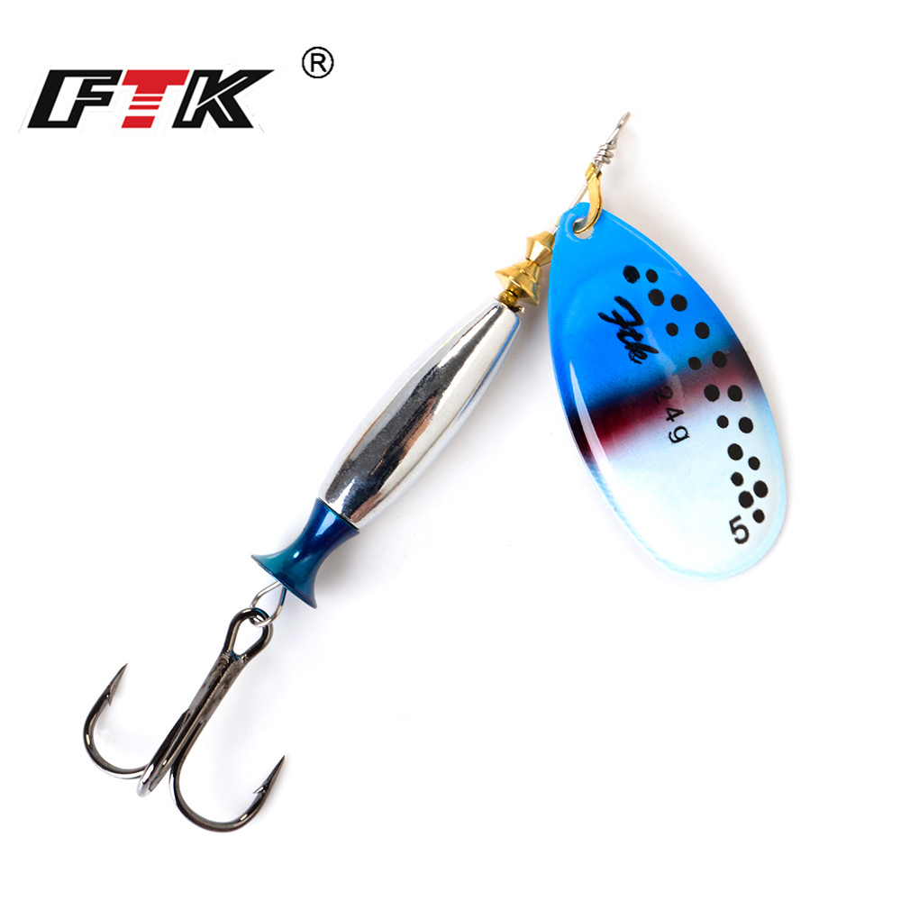 FTK 18g 24g Spinner Köder Hart – Fishing Hook Treble Bewertung und Preis