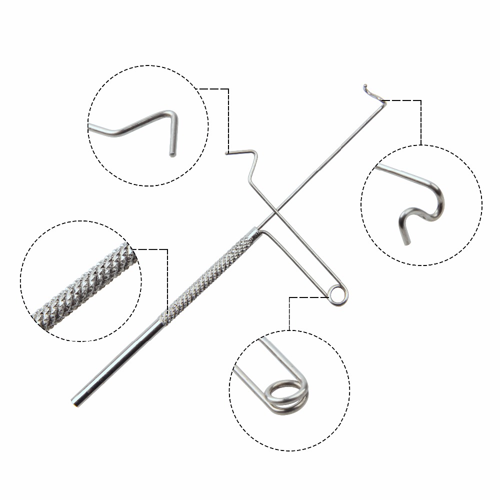 Fliegenfischen Knoten Bindewer – Fishing Hook Stainless Steel Bewertung und Preis