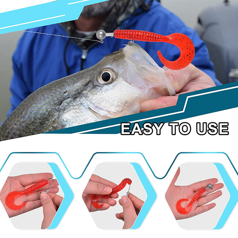 100 Stück Angelhaken Blei-Jigk – Fishing Hook Offset Bewertung und Preis