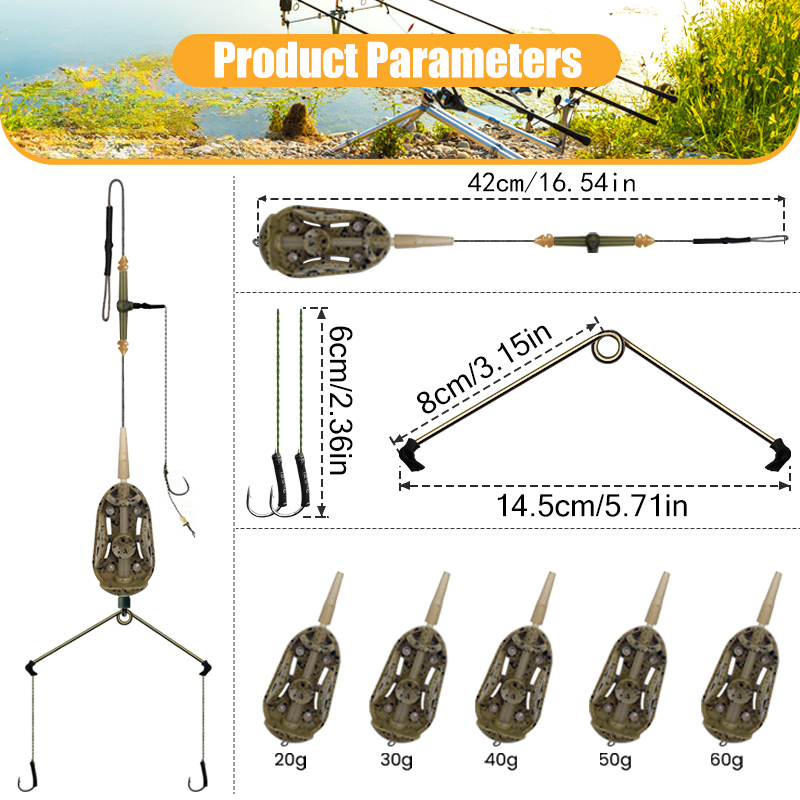 Vorgebundene 3-Haken-Karpfenha – Fishing Hook Assortment Bewertung und Preis