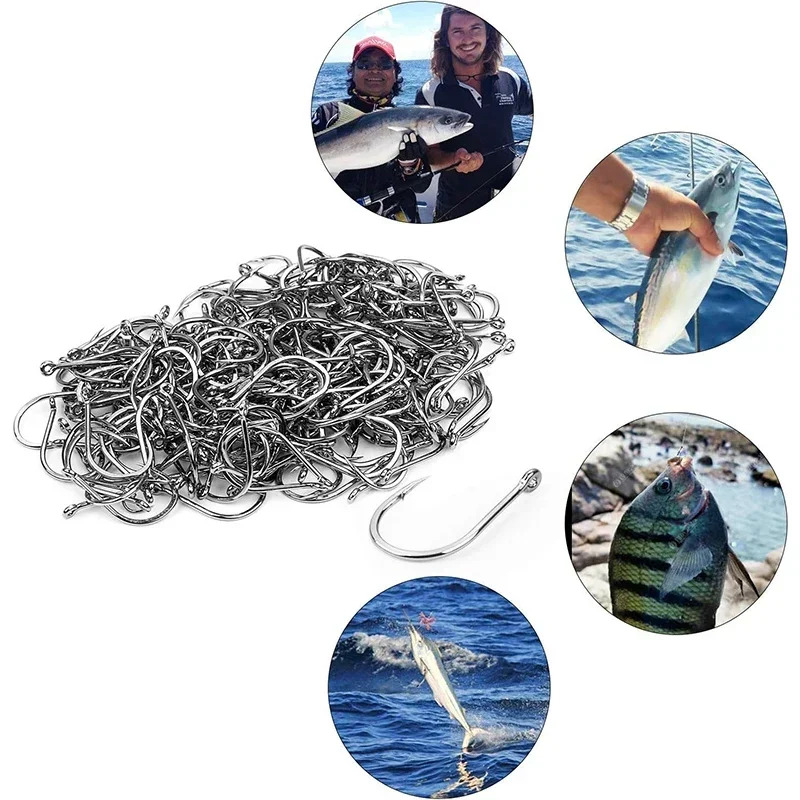 50–1600 Stück/Box Angelhaken,  – Fishing Hook Circle Bewertung und Preis