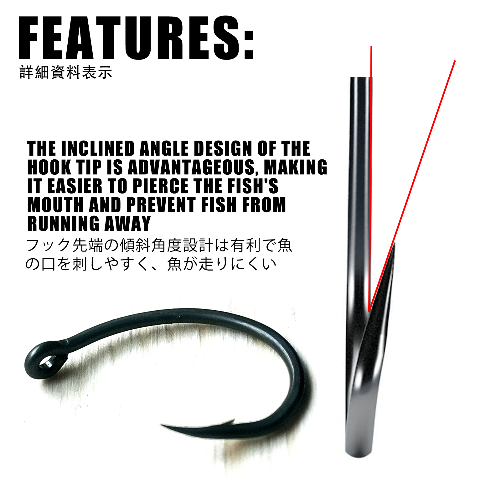 50 stücke Karpfen Angelhaken p – Fishing Hook Offset Bewertung und Preis