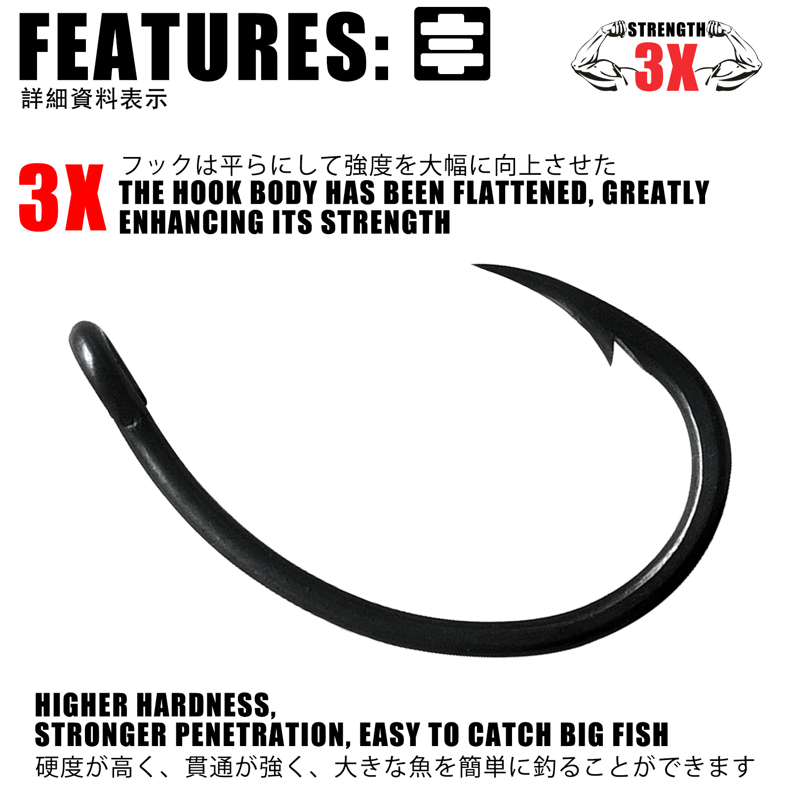 50 stücke Karpfen Angelhaken p – Fishing Hook Offset Bewertung und Preis