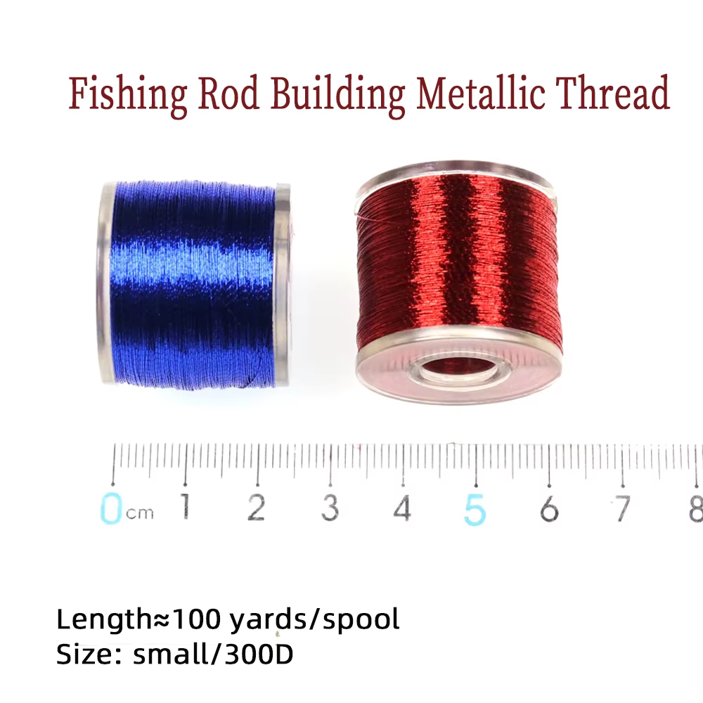 100 Yards Metallische Fäden fü – Fishing Hook Jig Bewertung und Preis