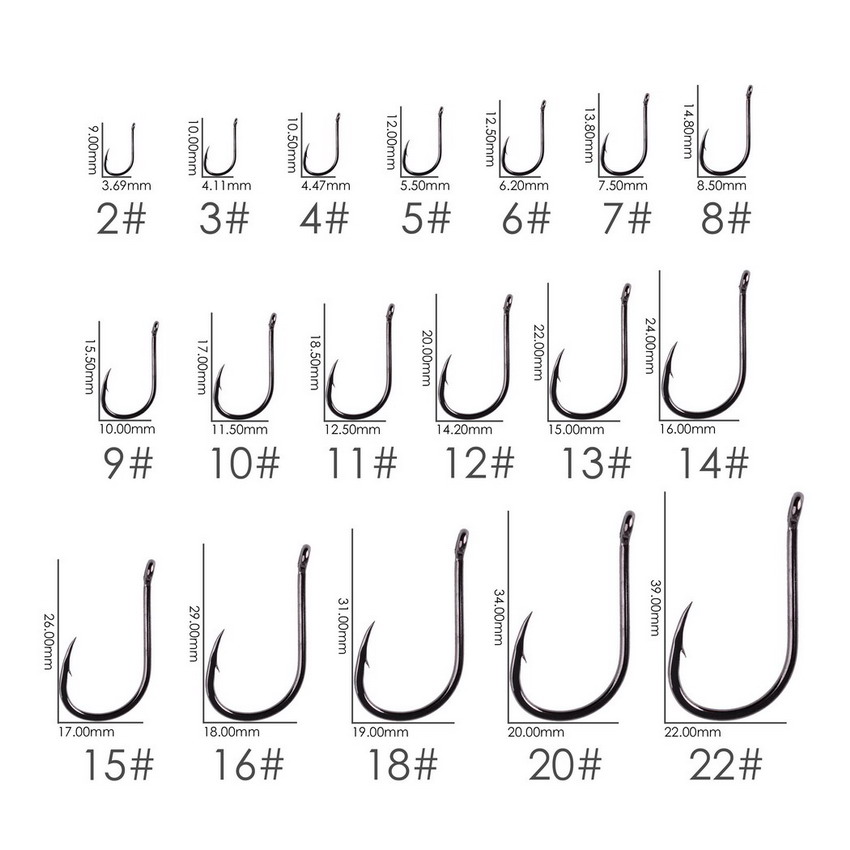 50 stücke/20 stücke Angelhaken – Fishing Hook Circle Bewertung und Preis
