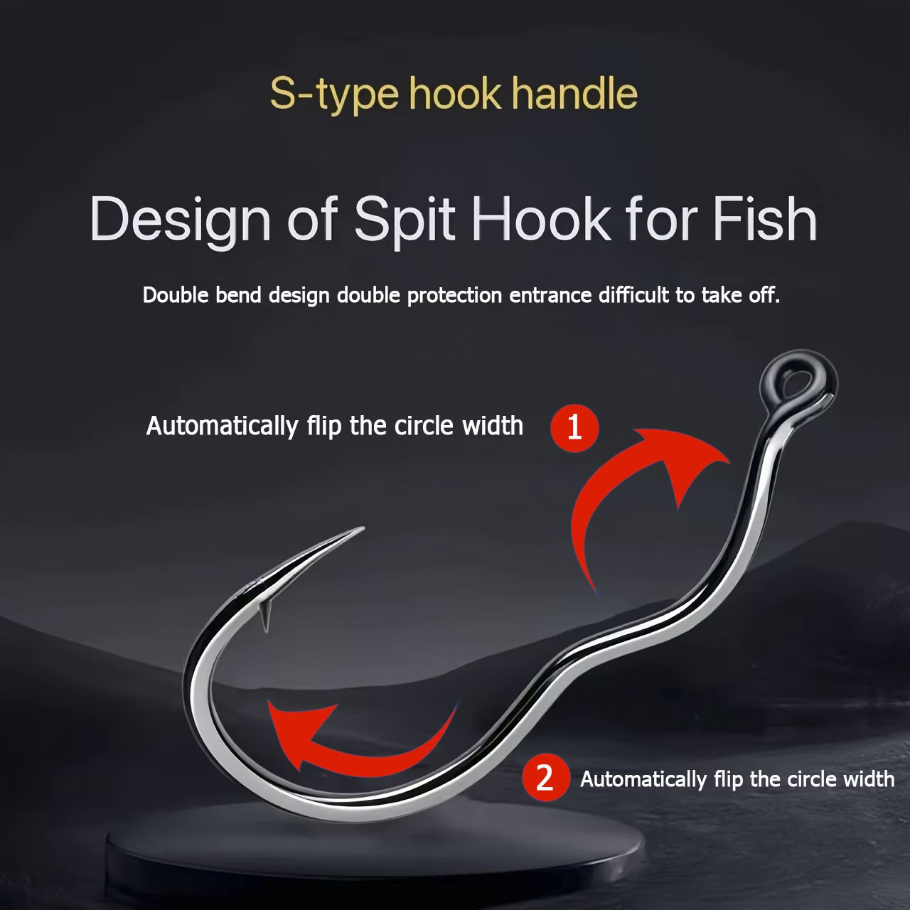 50 Stück langlebige automatisc – Fishing Hook Circle Bewertung und Preis