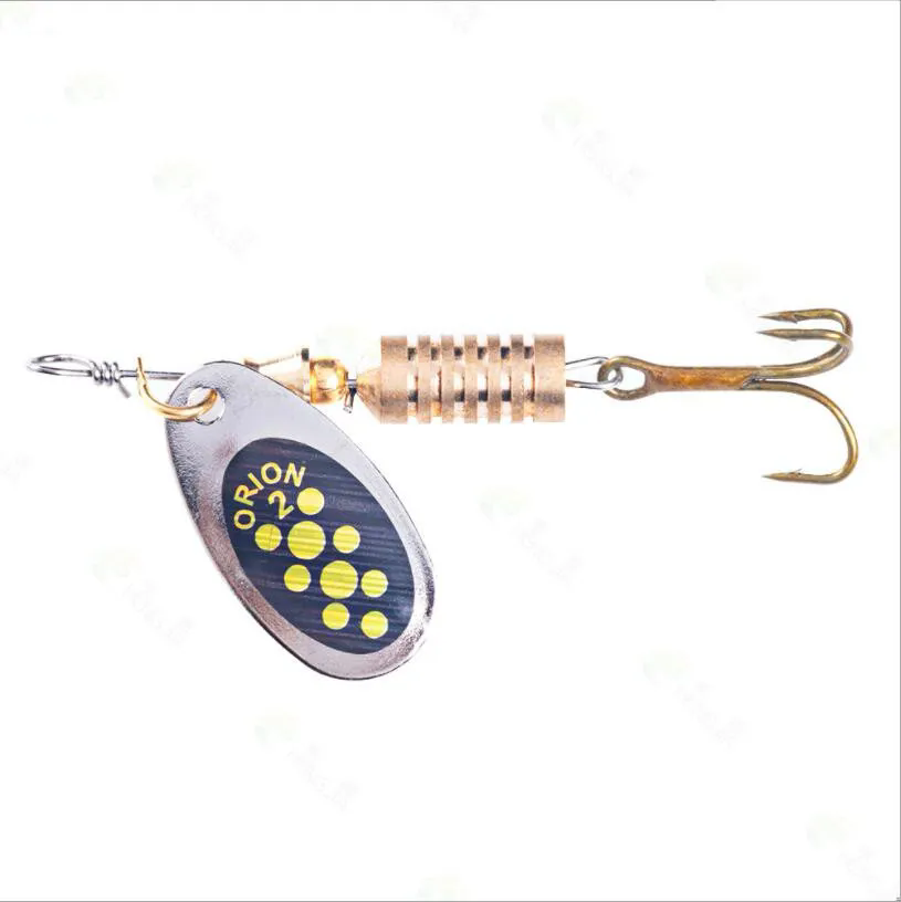 1PCS Metall Überzug Spinner Kö – Fishing Hook Treble Bewertung und Preis
