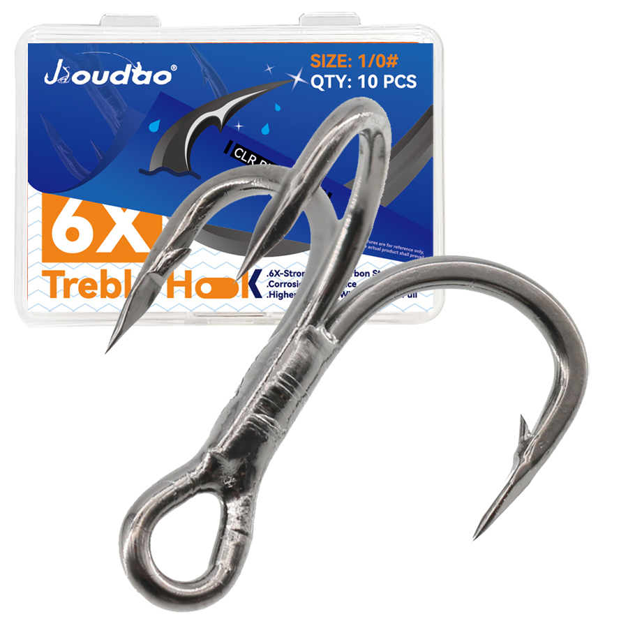 6X Angel-Drillinge, 10 Stück,  – Fishing Hook Barbless Bewertung und Preis