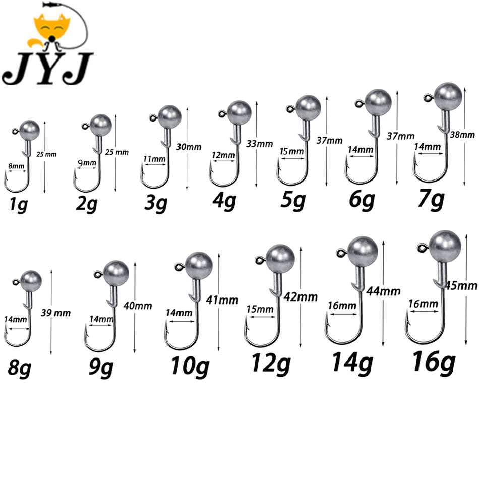 WODJYJ 1g 2g 3g 4g 5g 7g 8g 10 – Fishing Hook Offset Bewertung und Preis