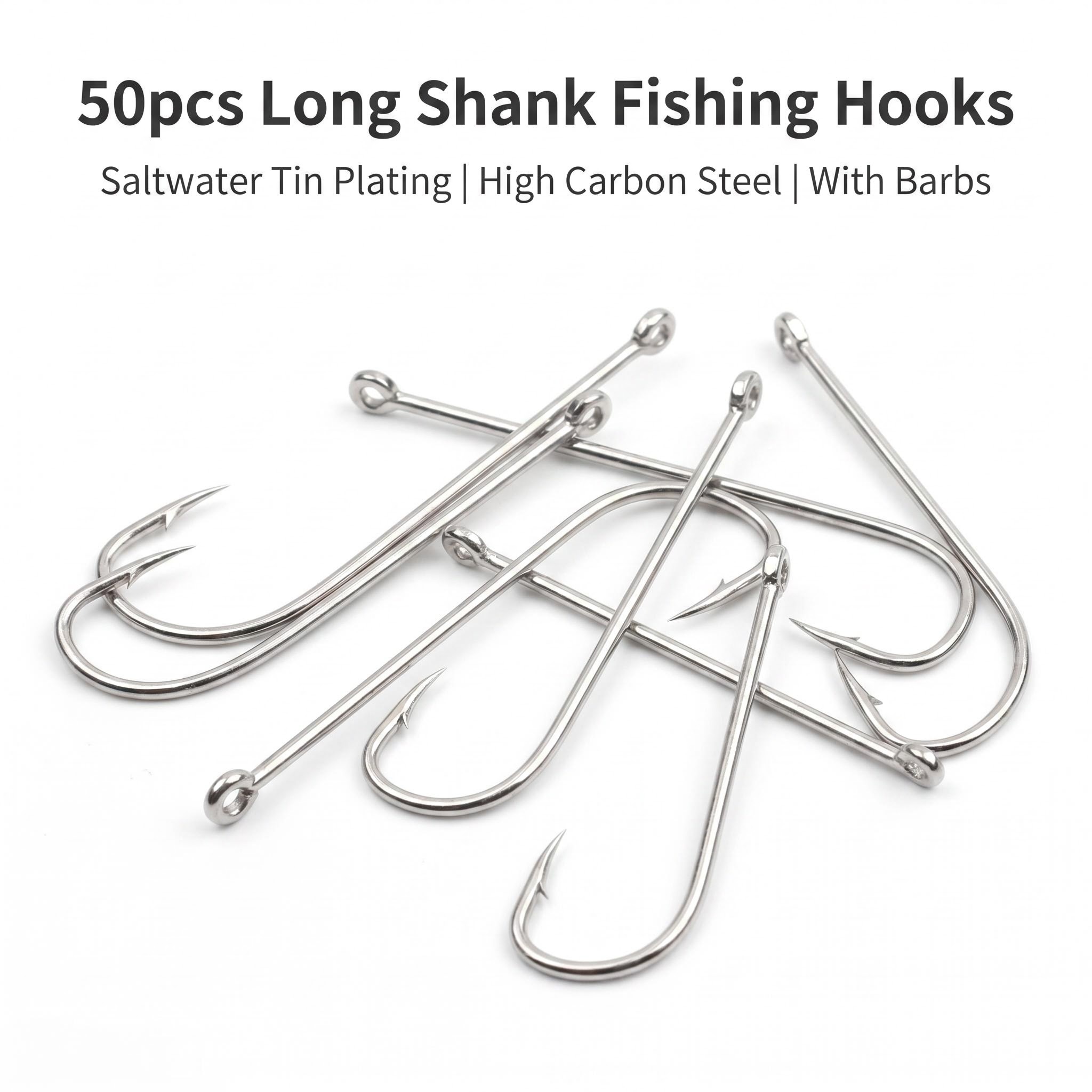 50 Stück Salzwasser-Kreishaken – Fishing Hook Circle Bewertung und Preis