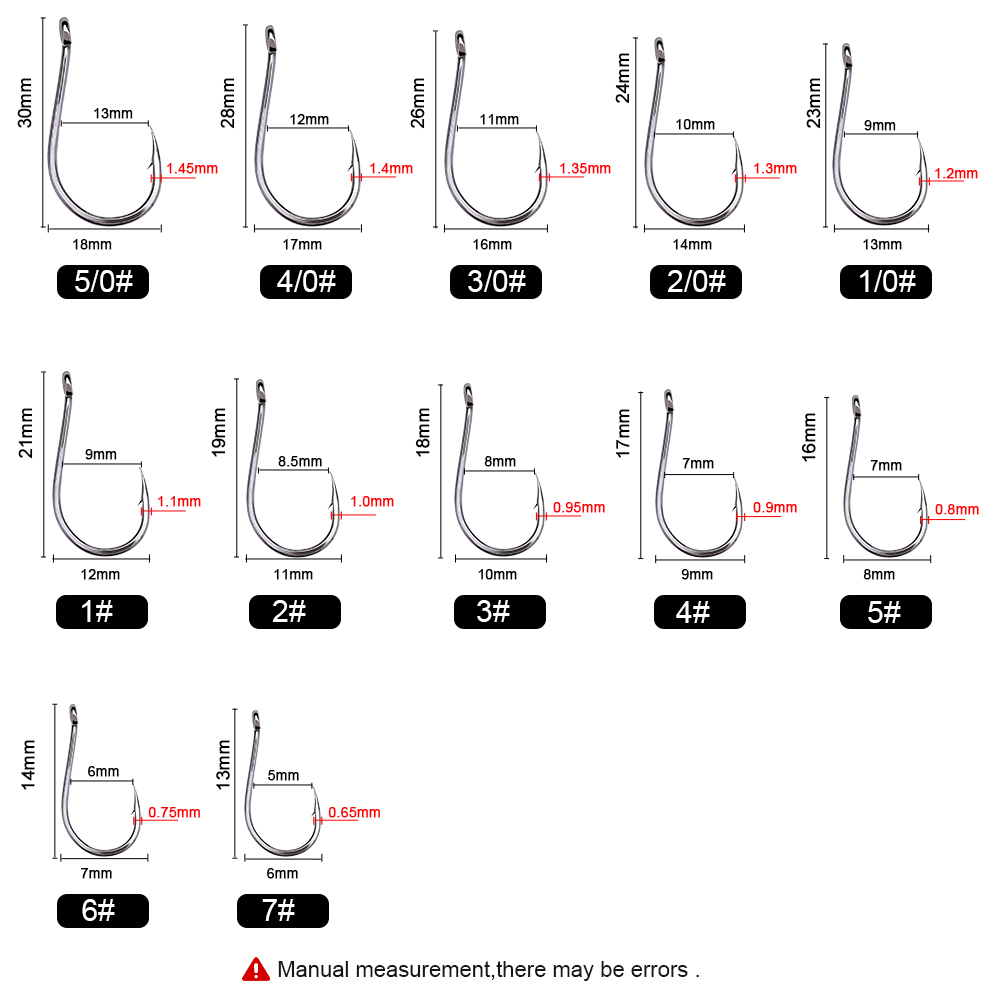 Ftk 50-100 Stück/Box Angelhake – Fishing Hook Circle Bewertung und Preis