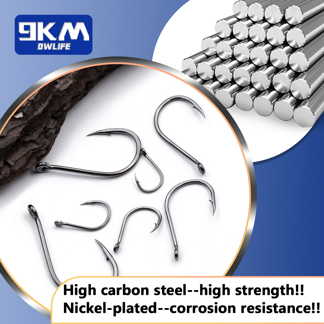9KM Iseama Angelhaken 50 ~ 200 – Fishing Hook Circle Bewertung und Preis