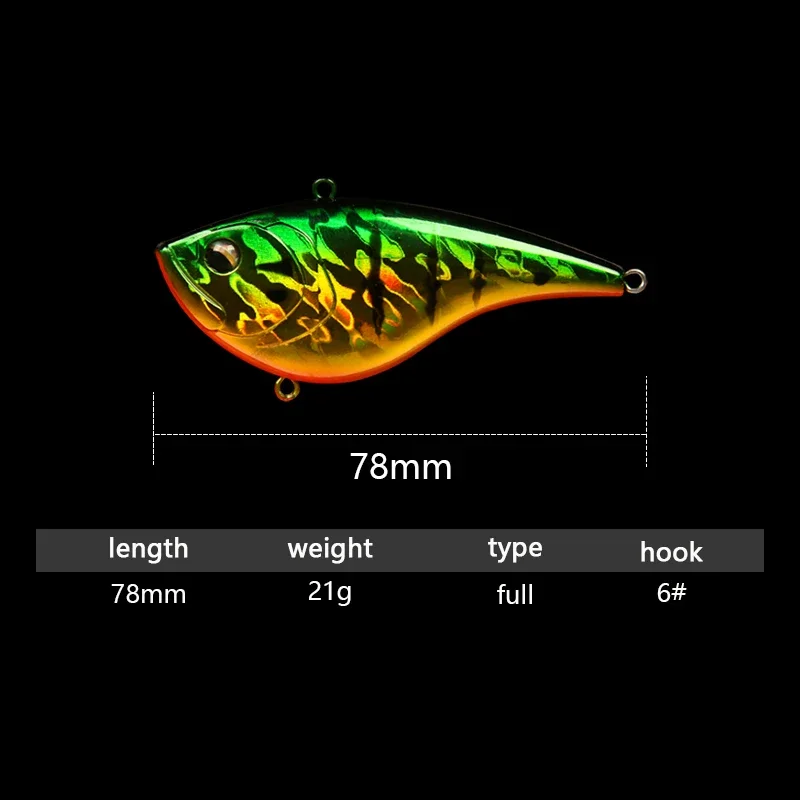 21g/78mm VIB Angeln Köder Küns – Fishing Hook Treble Bewertung und Preis