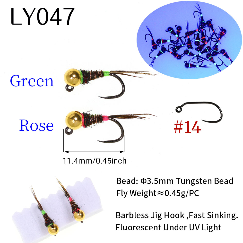 6 Stück Schnell Sinkende Perdi – Fishing Hook Barbless Bewertung und Preis