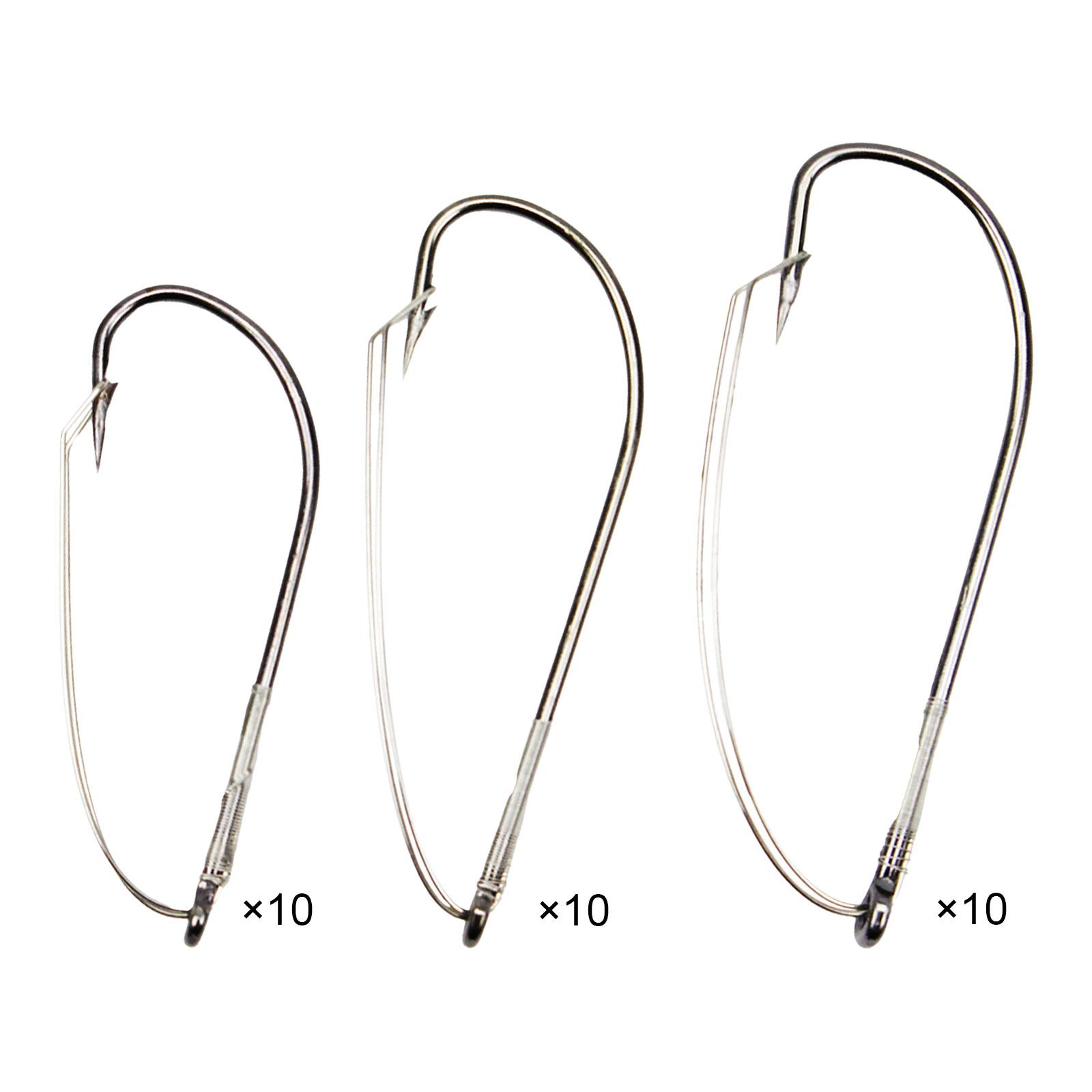 Unkrautfreies Angelzubehör-Set – Fishing Hook Weedless Bewertung und Preis