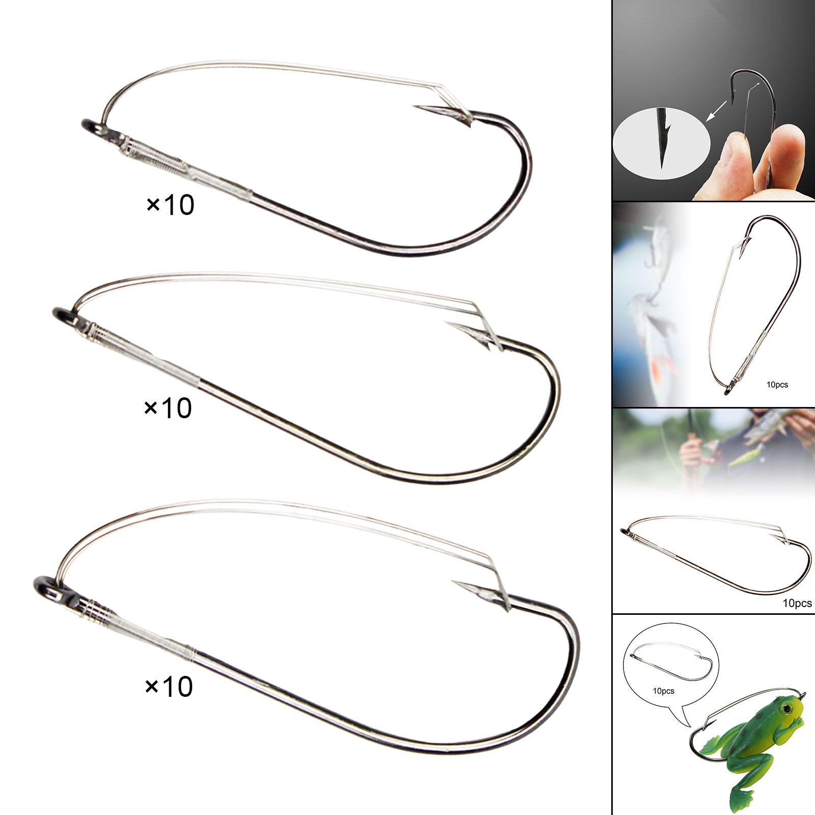 Unkrautfreies Angelzubehör-Set – Fishing Hook Weedless Bewertung und Preis