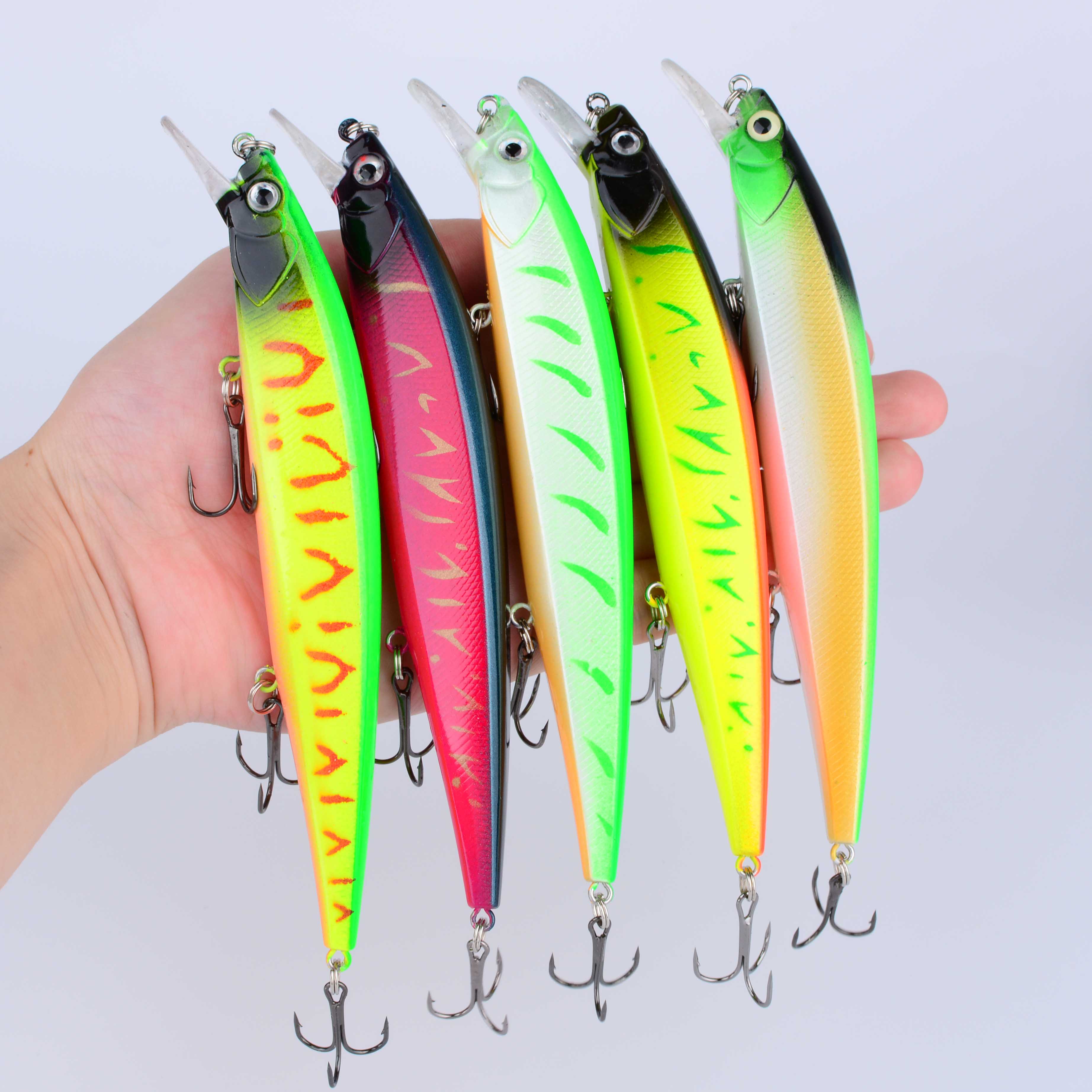 1 Stück 14 cm/20 g Kunststoff- – Fishing Hook Treble Bewertung und Preis